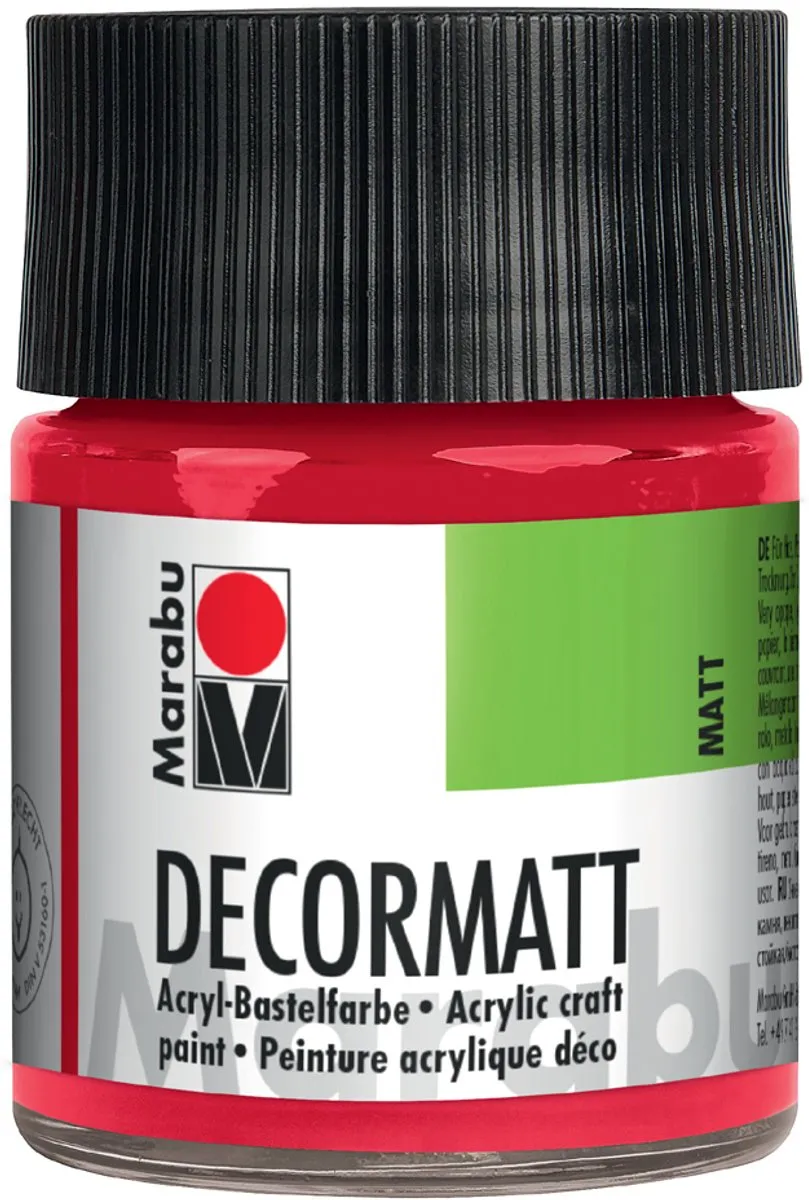 Maraboe Acrylverf Decormatt Metallic Goud 50ml
