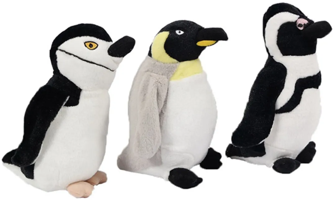 PIA Soft Toys Pluche Pinguïn Knuffels Set