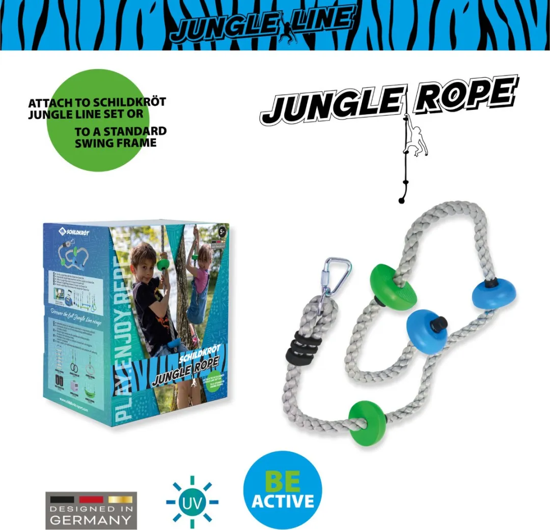 Schildkröt Jungle Line Klimtouw 970712 - Meerkleurig