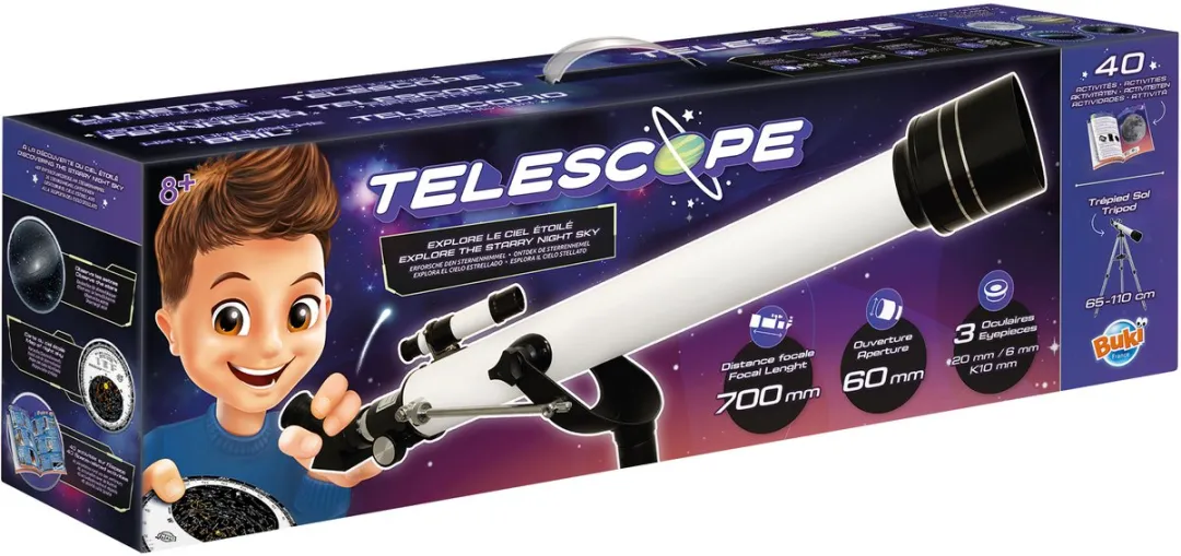 Buki Telescoop - 40 Activiteiten - Meerkleurig