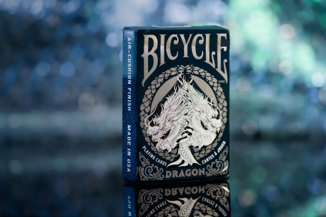 Cartamundi Bicycle Dragon White Speelkaarten - Mytische Draken