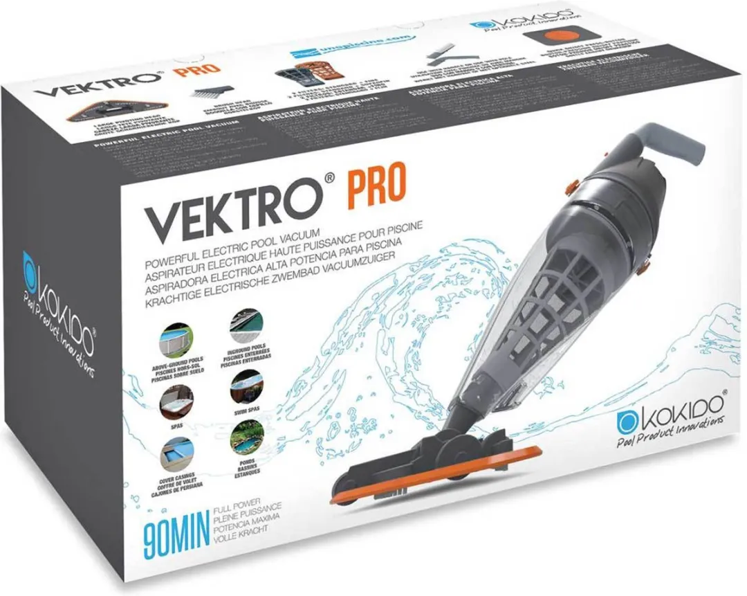 Kokido Vektro Pro SCP KOK-400-8664 Stofzuiger - Zwart