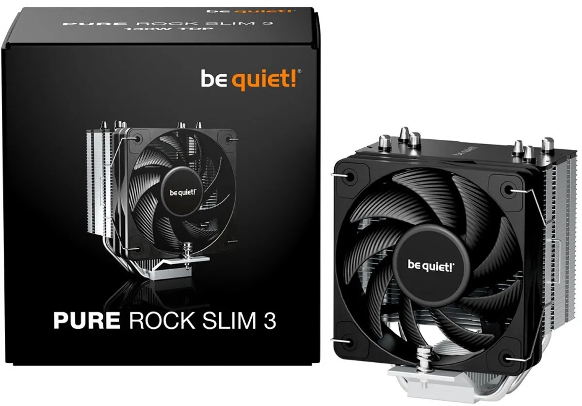 be quiet! Pure Rock Slim 3 BK047 Koeler - Zwart