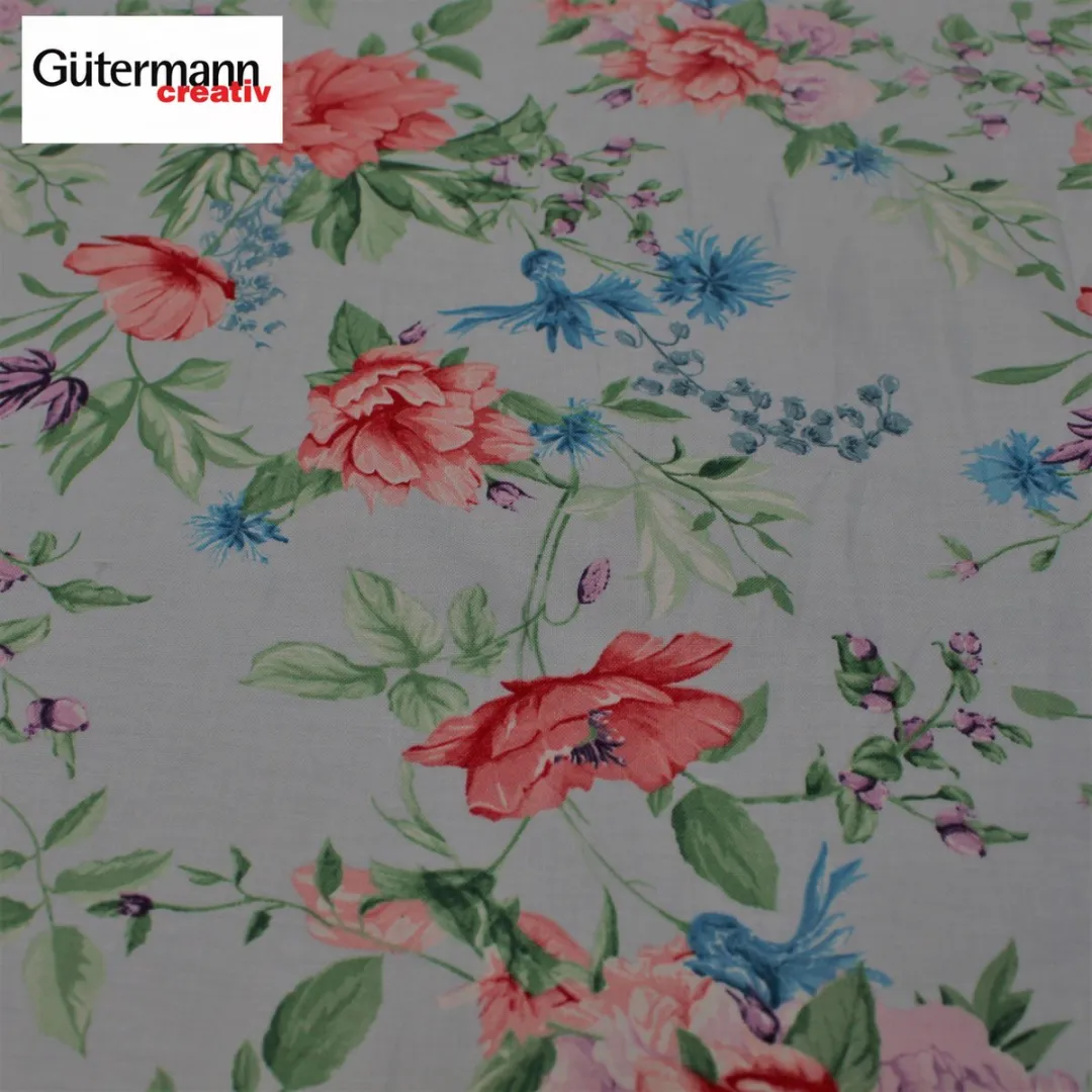 Gutermann Creativ Bedrukte Stof 100% Katoen - 5m - Mixkleur