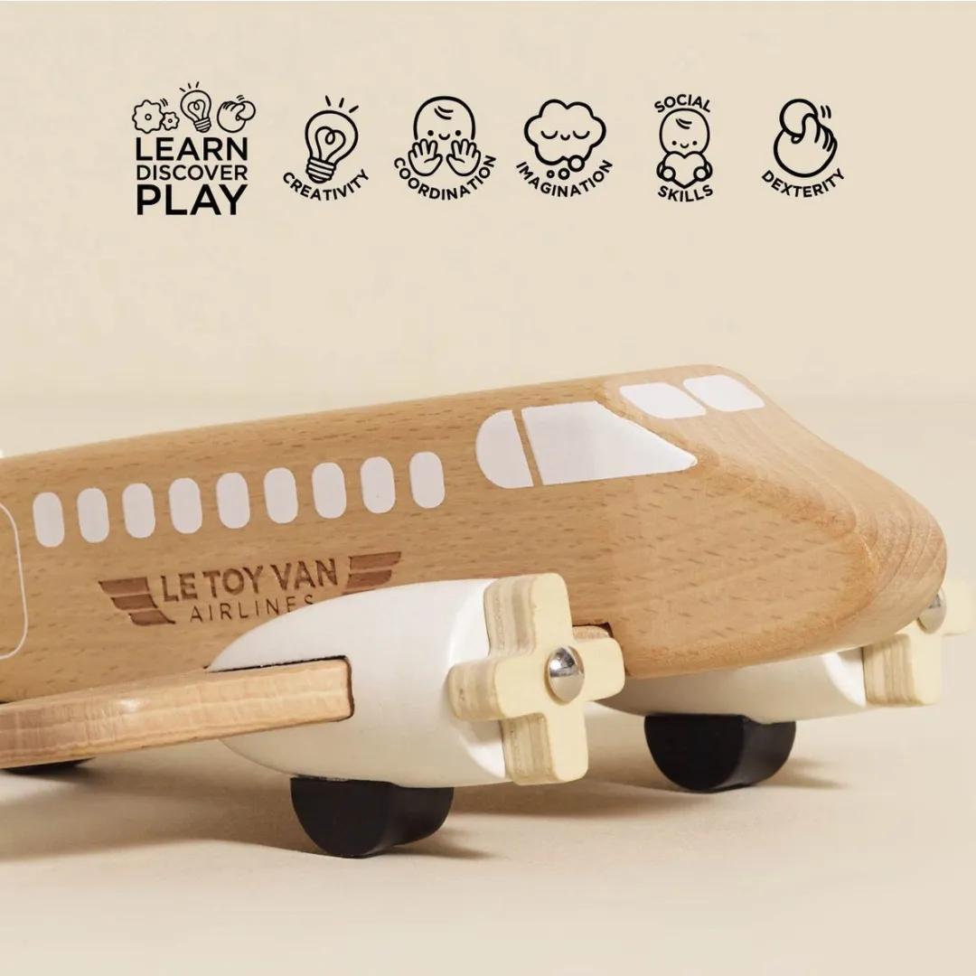 Le Toy van LTV TV809 Houten Vliegtuig