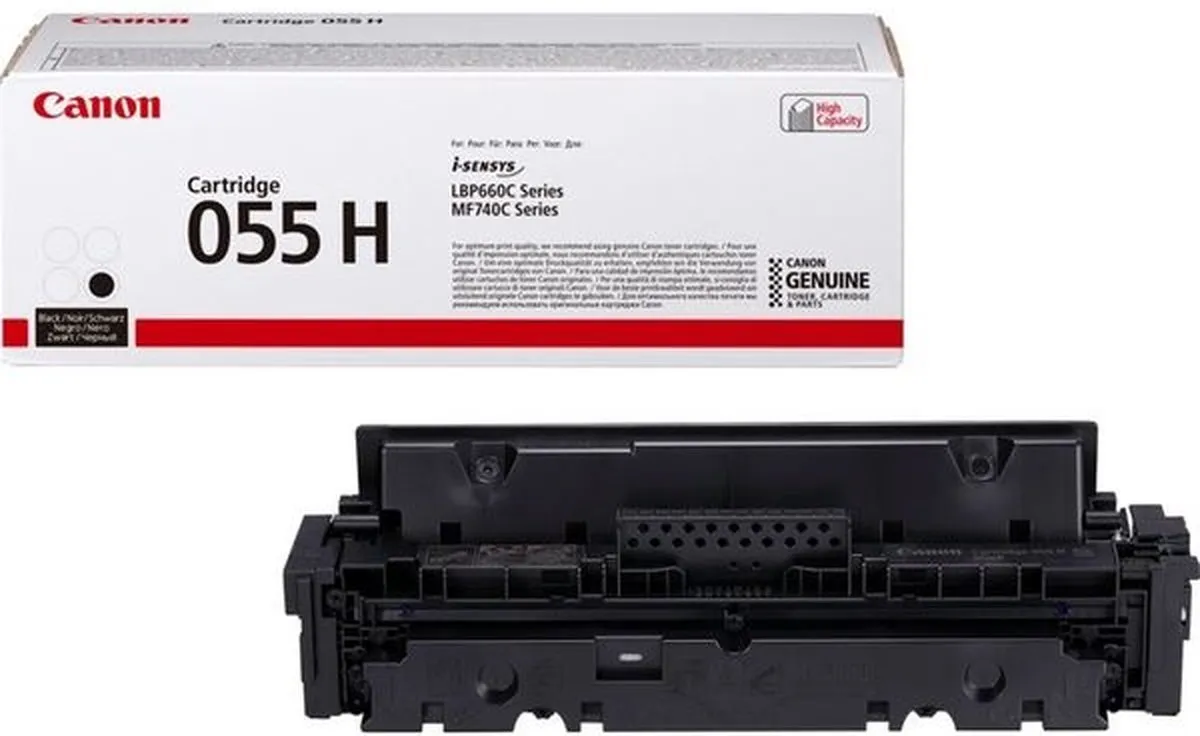 Canon 055H Toner - Zwart - 25.300 pagina's