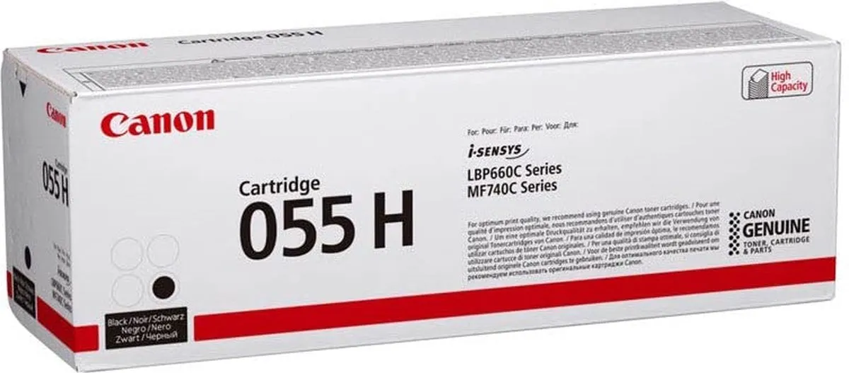 Canon 055H Toner - Zwart - 25.300 pagina's