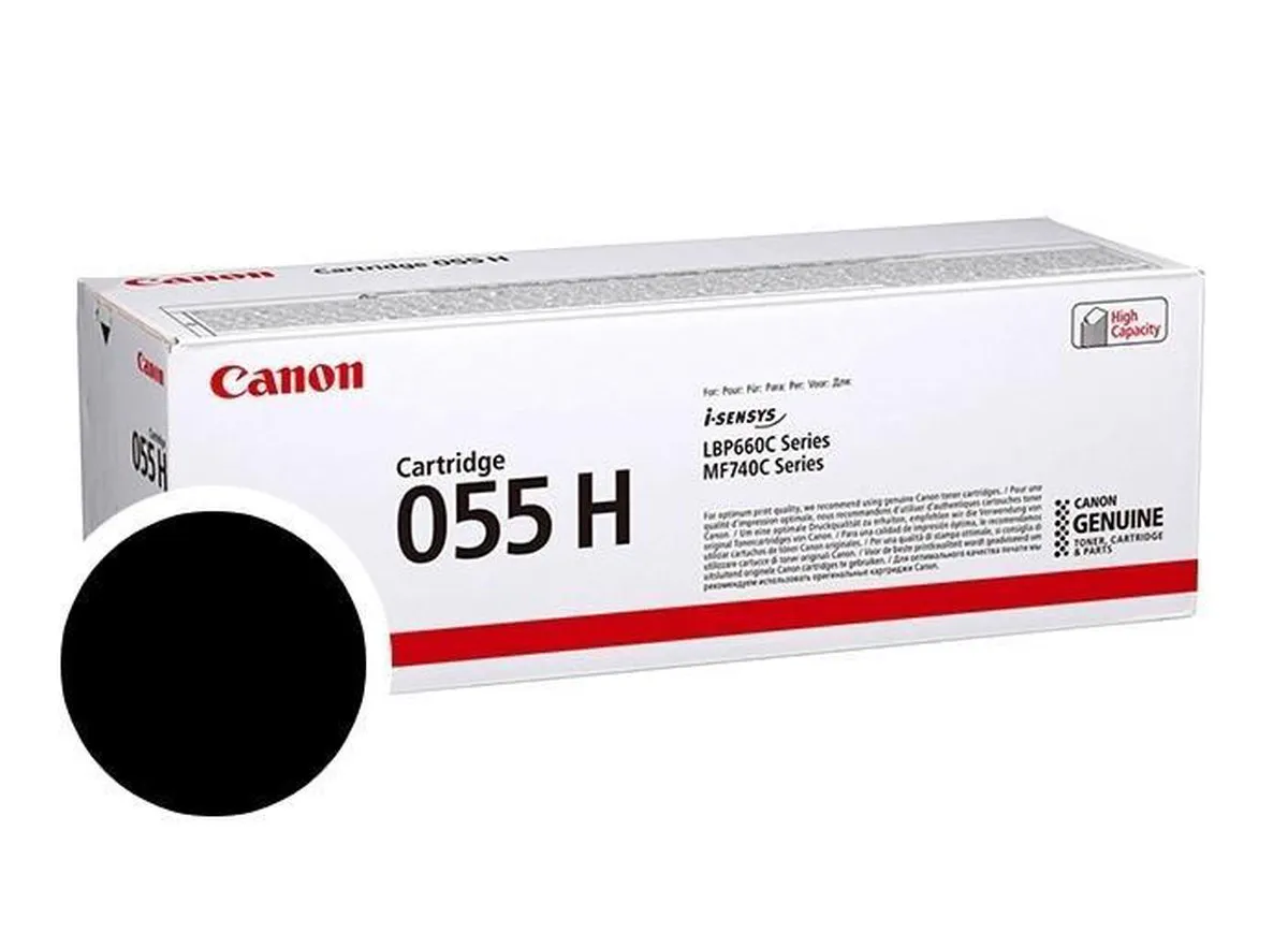 Canon 055H Toner - Zwart - 25.300 pagina's