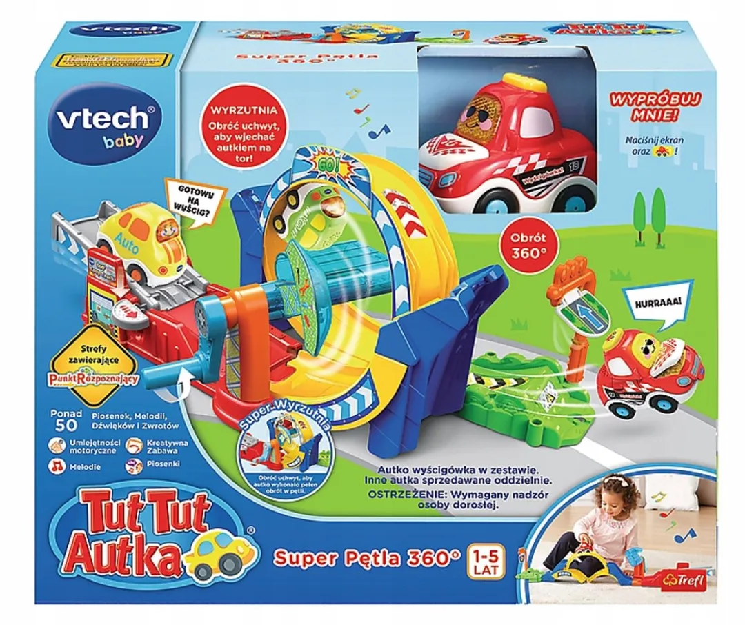VTech Tut Tut Auto's Duivelse Lus 360° Speelset