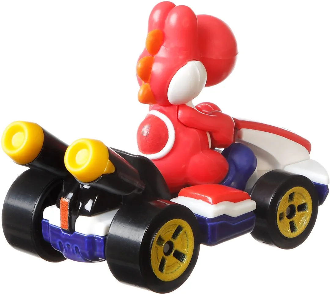Hot Wheels Mario Kart Vehicle GPD90 - Zwart/Blauw/Rood/Wit