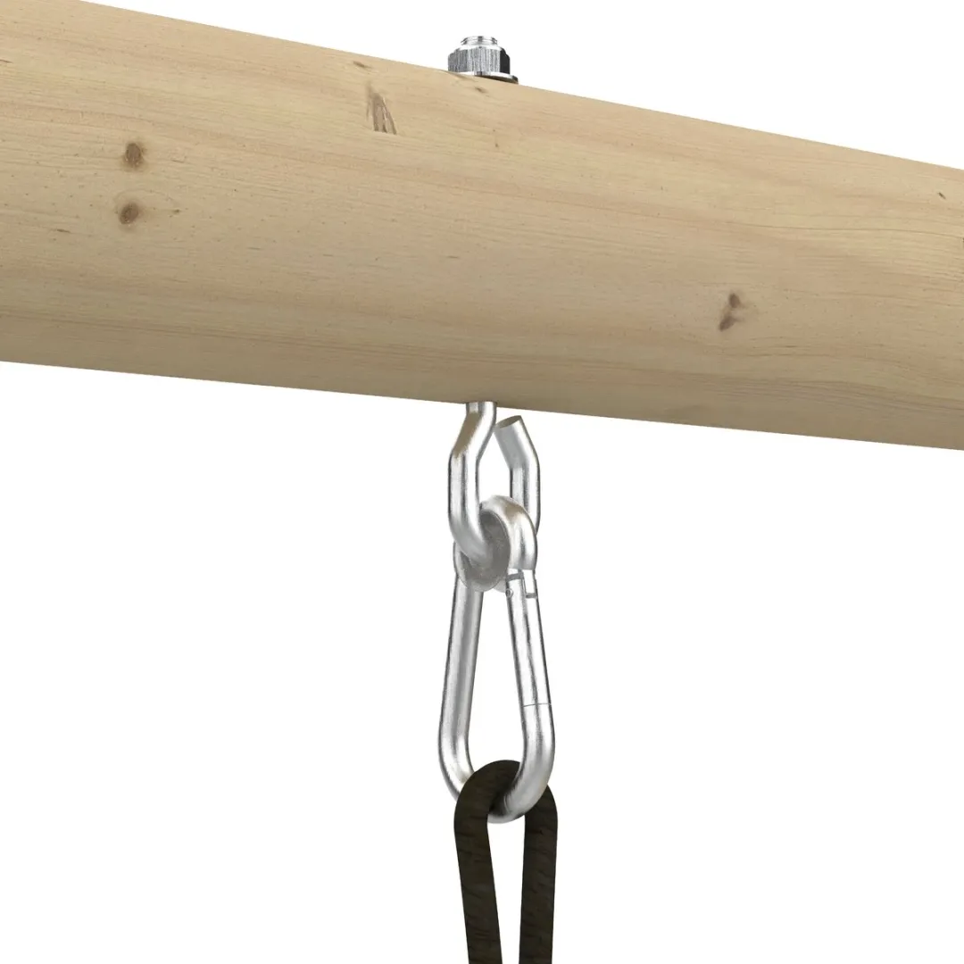 TP Toys Station Barbouzet 2 Schommels - Tegenovergesteld Schuifverankering - H224cm