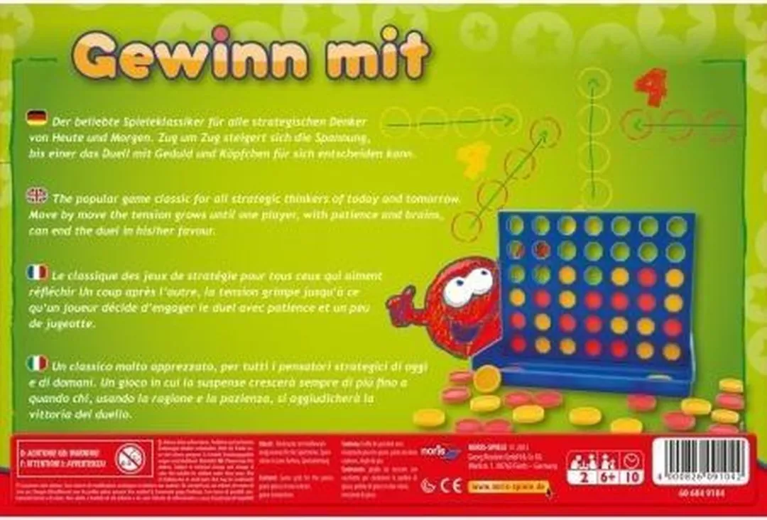 Noris 606049104 Strategie Bordspel - 2 Spelers