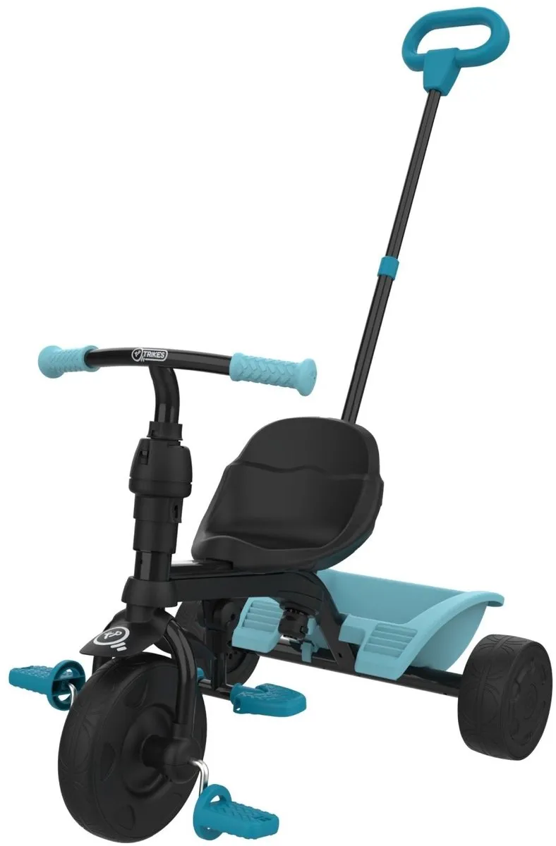 TP Toys Unicorn 4-in-1 Driewieler - Blauw