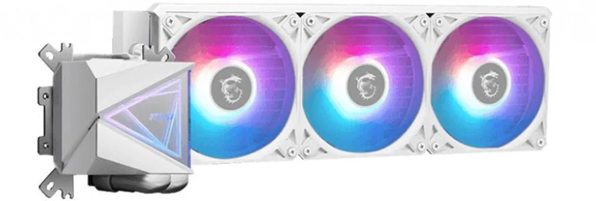 MSI MAG CORELIQUID I360 Witte Processor Koeling - 3x120mm - AM5/1700/AM4