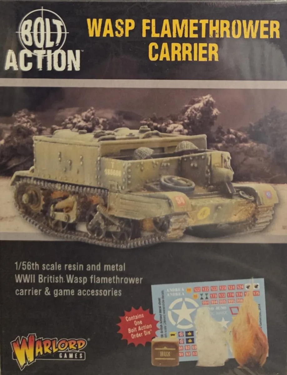 Warlord Games Wasp Flamethrower Carrier Bolt Action