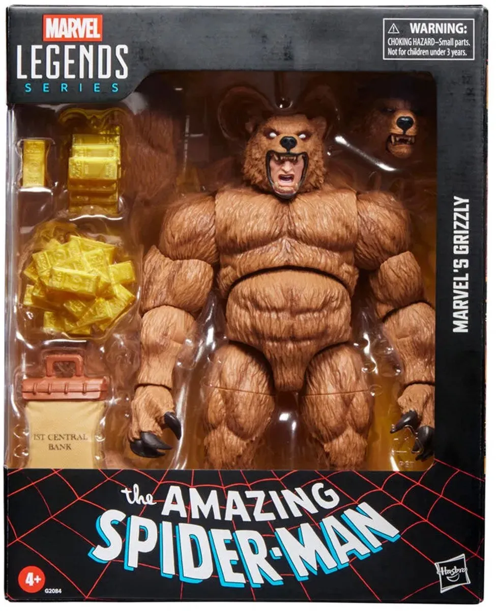 Hasbro Marvel Legends Grizzly Action Figuur 15cm - Multi