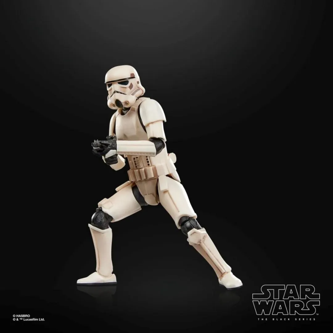 Hasbro Star Wars The Mandalorian & Grogu Stormtrooper - 15cm - Zwart/Wit