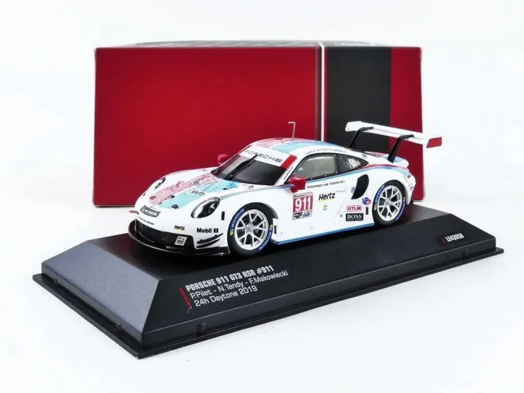 Porsche 911 GT3 RSR #911 24h Daytona 2019 IXO Models - 1:43 Multicolor