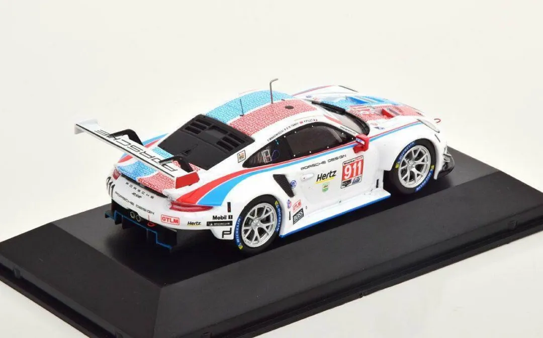 Porsche 911 GT3 RSR #911 24h Daytona 2019 IXO Models - 1:43 Multicolor