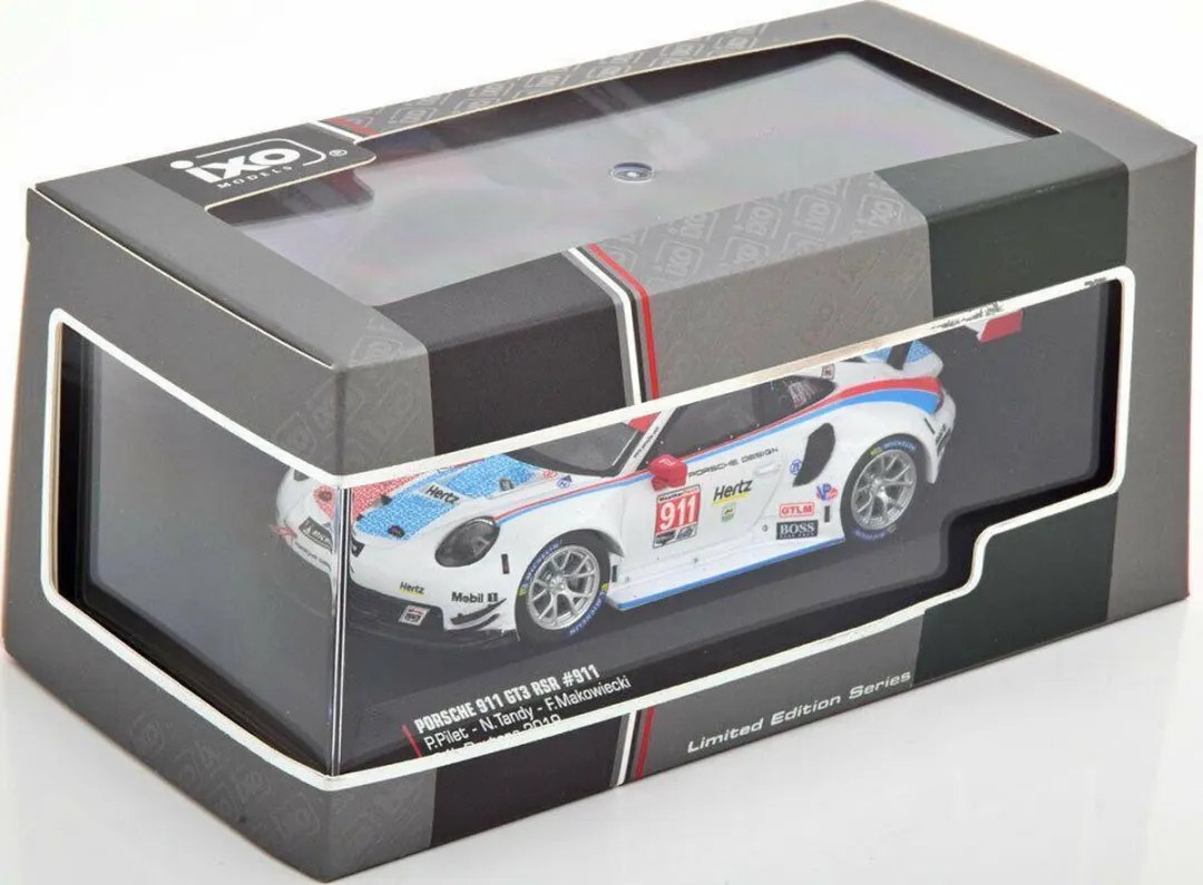 Porsche 911 GT3 RSR #911 24h Daytona 2019 IXO Models - 1:43 Multicolor