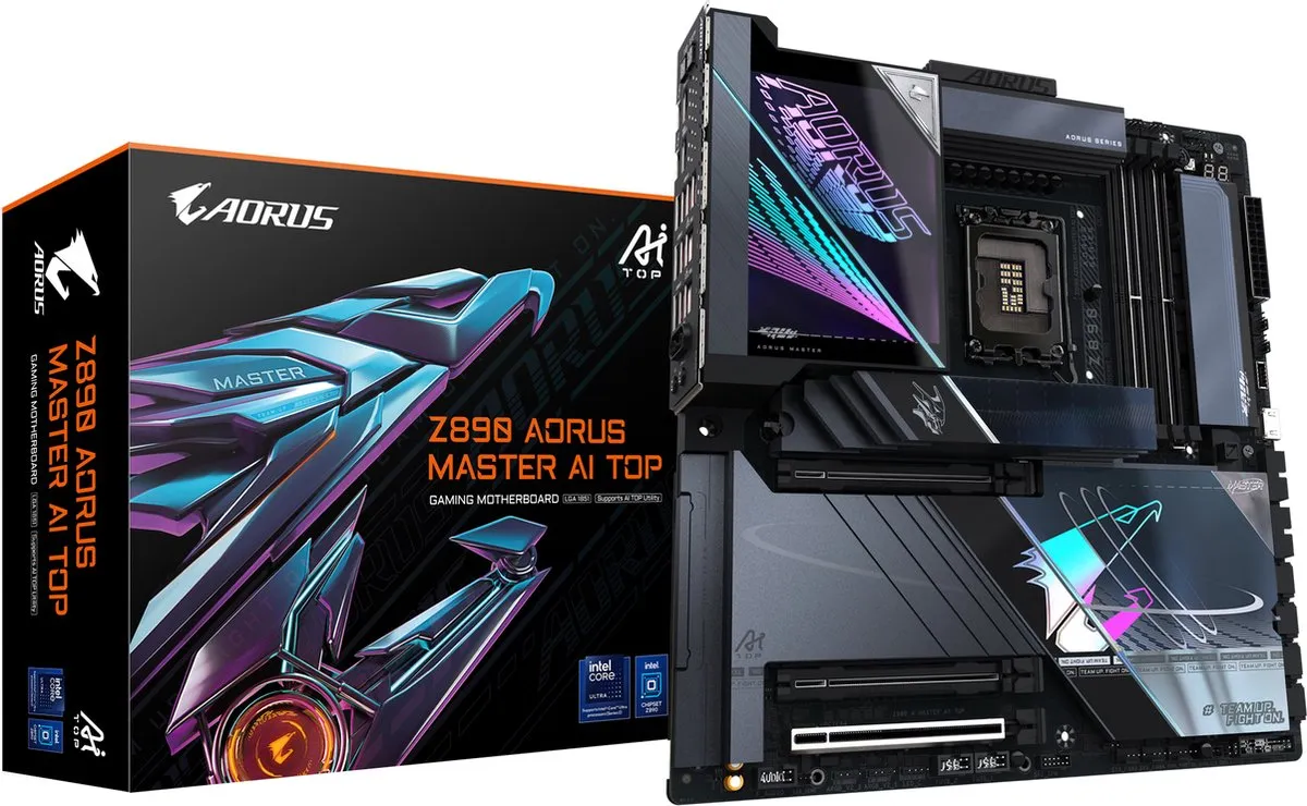 Gigabyte Z890 AORUS MASTER AI TOP - ATX Moederbord
