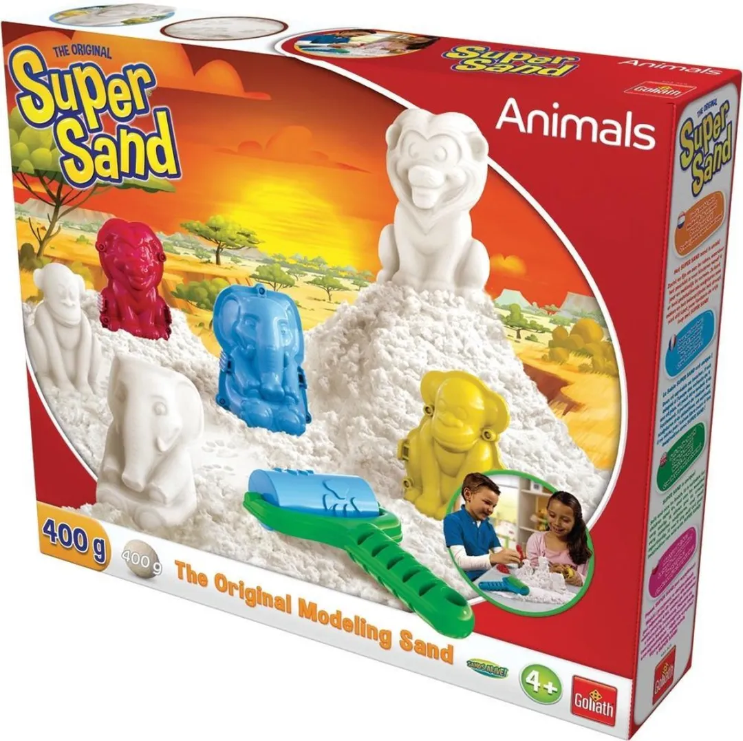 Goliath Super Sand Animals Speelzand - Multicolor
