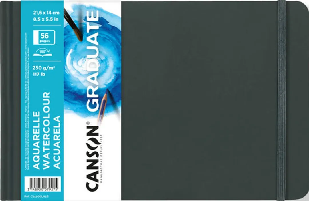 Canson Graduate Aquarel Schetsboek 216x140mm