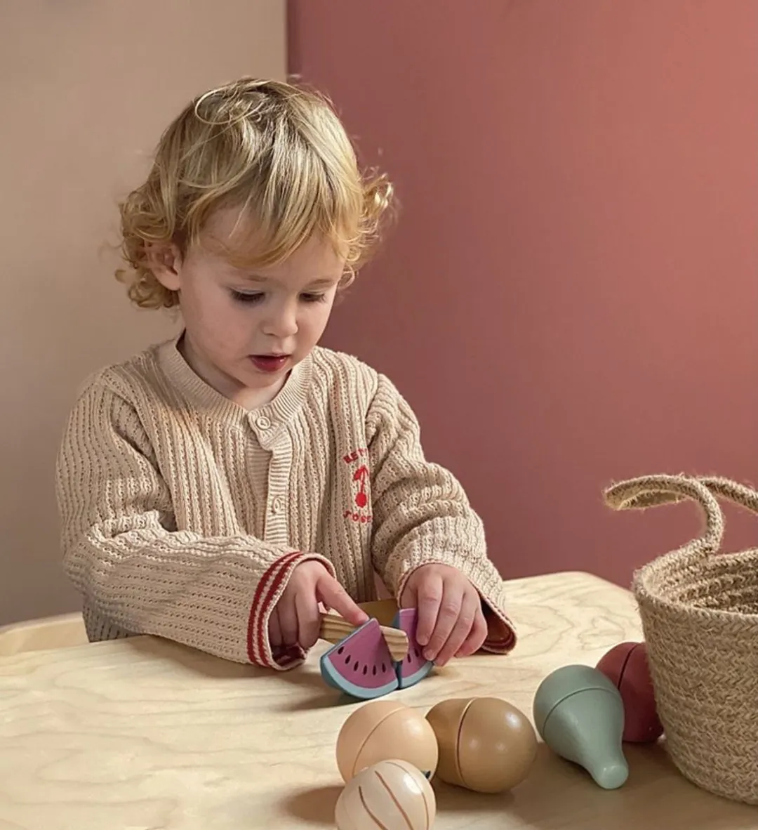 Egmont Toys Speelsnijset Fruit & Groenten Groen