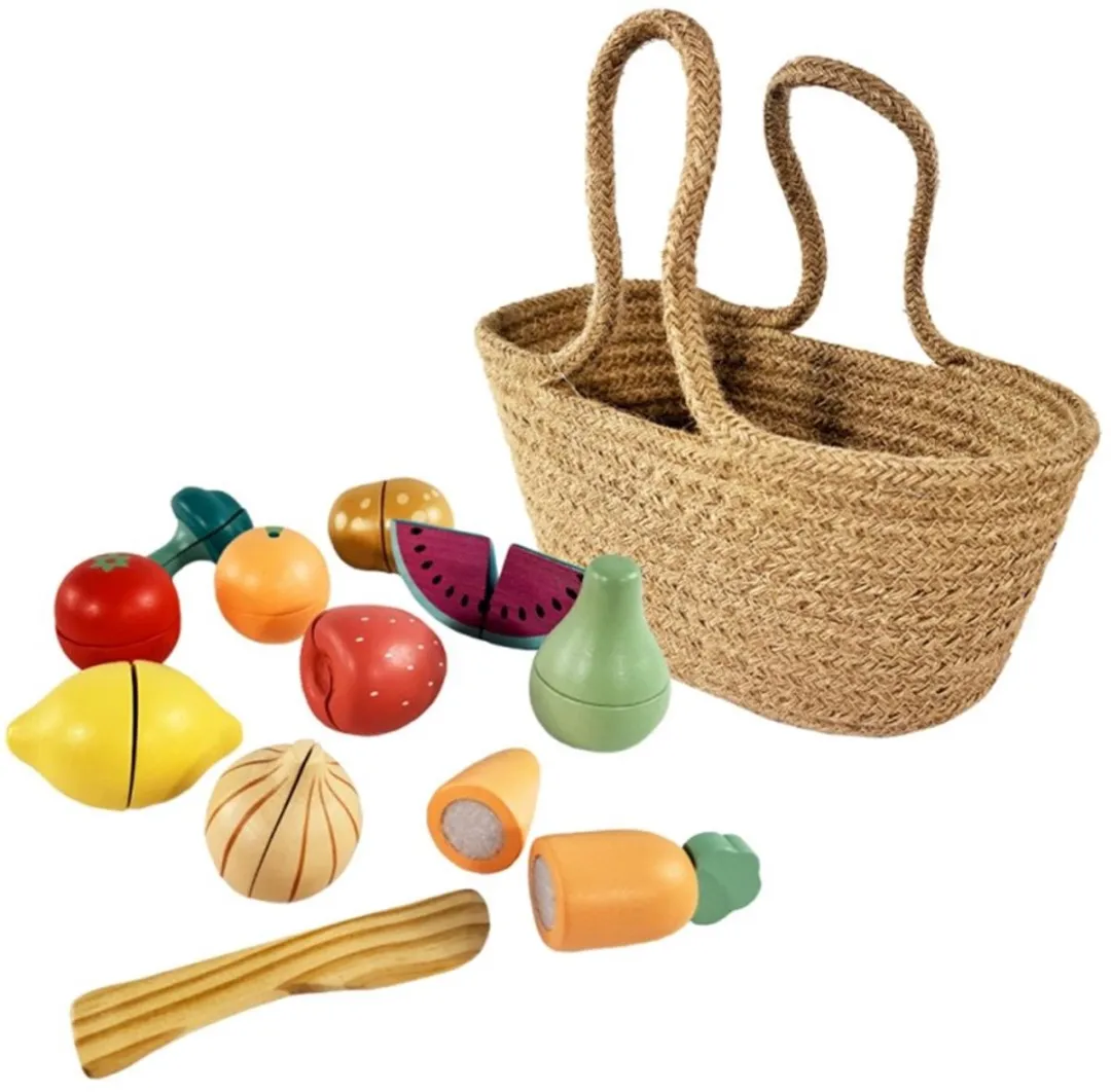 Egmont Toys Speelsnijset Fruit & Groenten Groen