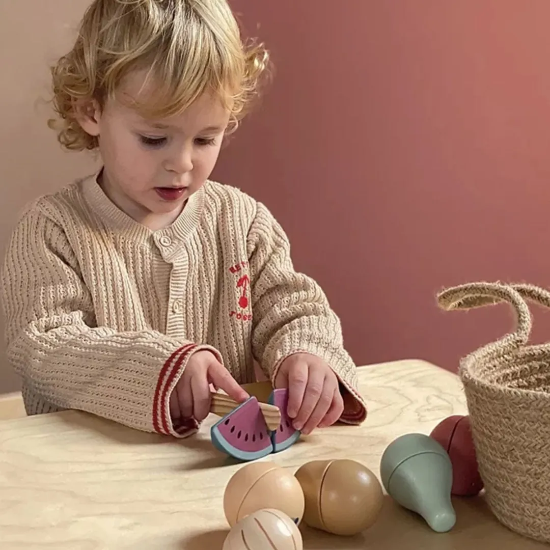 Egmont Toys Speelsnijset Fruit & Groenten Groen