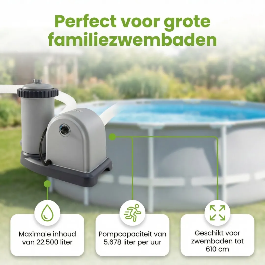 Intex 28636GS Filterpomp 5.678 l/u - 18 Stuks