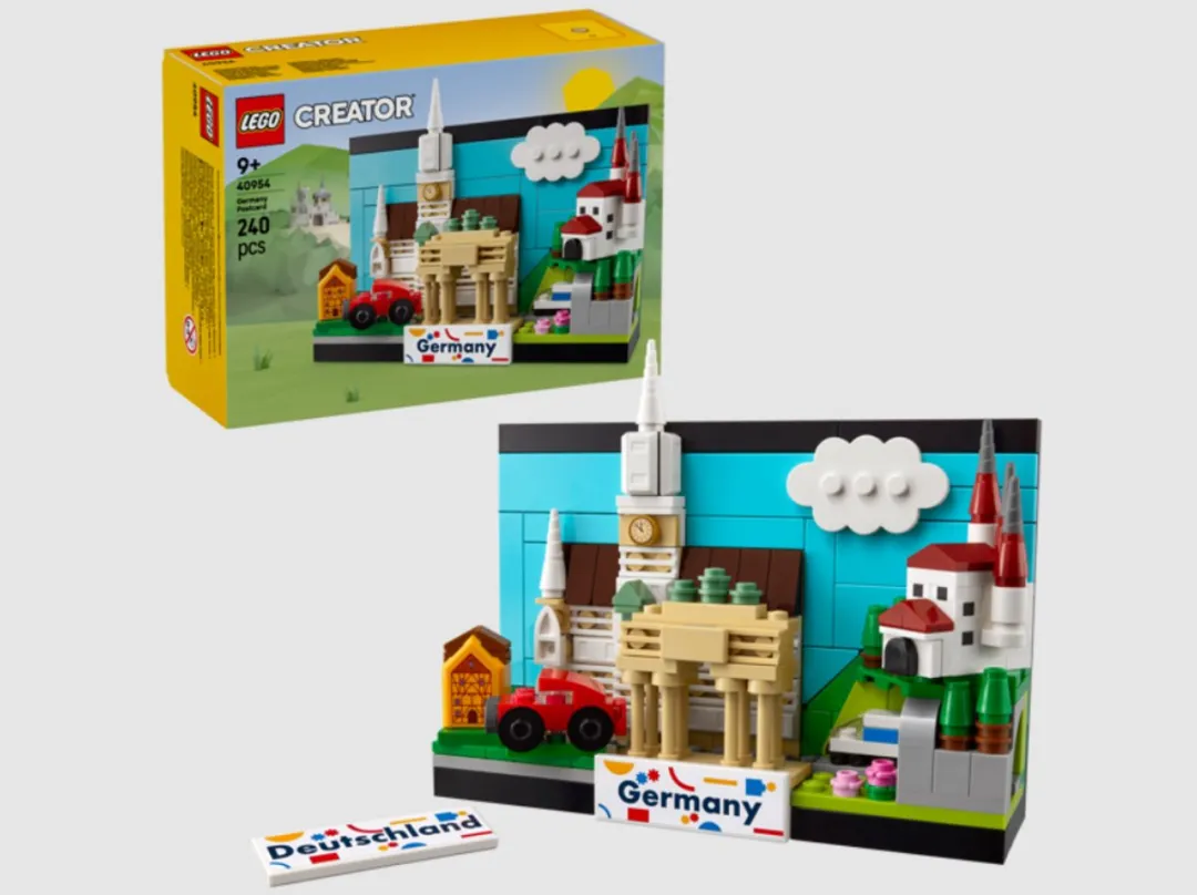 LEGO Duitsland Ansichtkaart 40954
