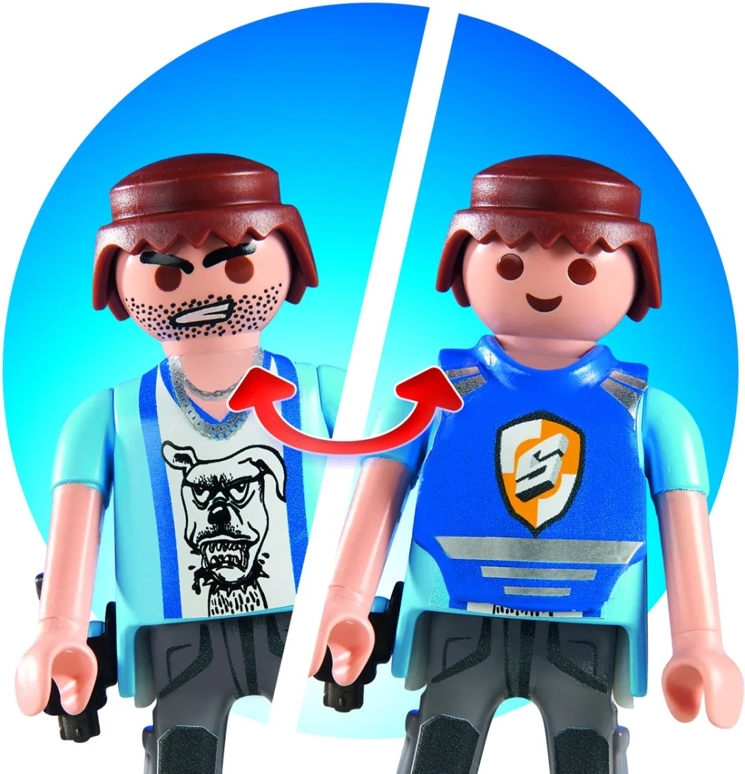 Playmobil Geldtransport 9371 - Multicolor