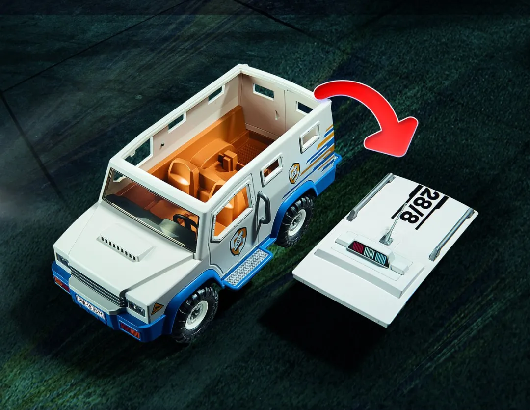 Playmobil Geldtransport 9371 - Multicolor