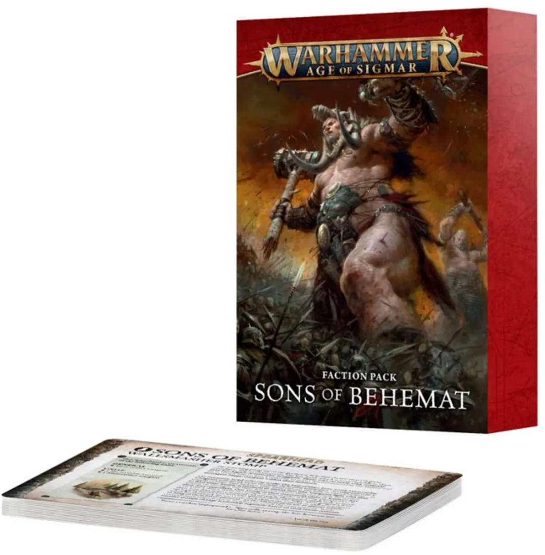 Games Workshop Sons of Behemath Faction Pack