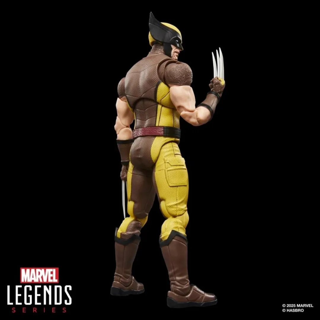 Hasbro Wolverine Fig Legends Series - Bruin/Geel - afbeelding 6 van 6