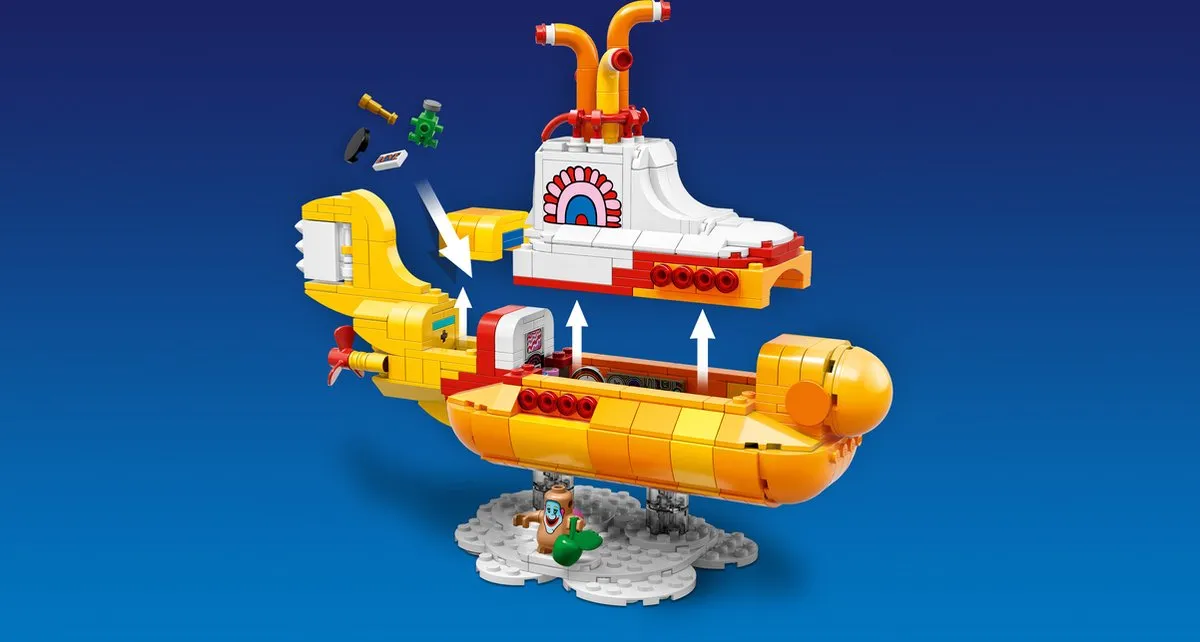 LEGO Ideas Yellow Submarine 21306 - 550 Stukken - afbeelding 6 van 6