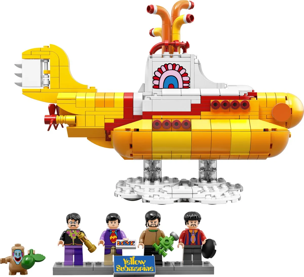 LEGO Ideas Yellow Submarine 21306 - 550 Stukken - afbeelding 3 van 6