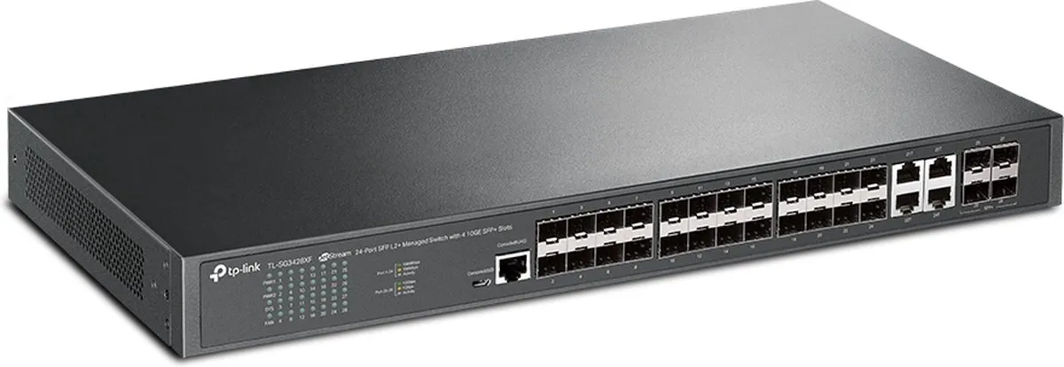 TP-Link TL-SG3428XF Switch - 24x 1Gbps