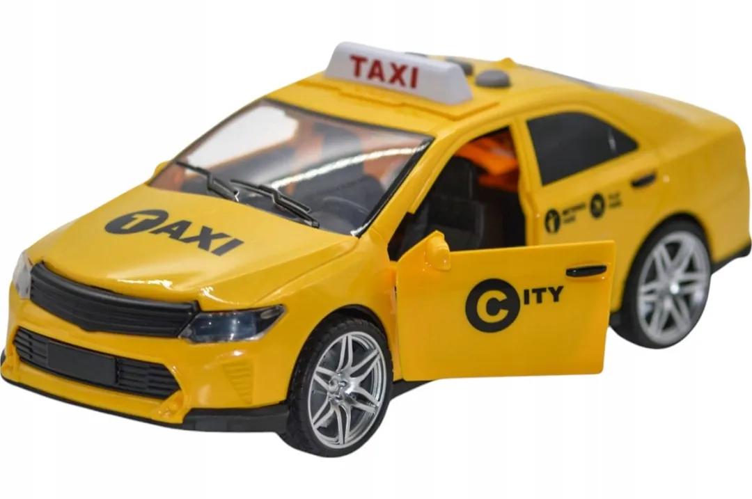 TOYSTAR Taxi Speelgoedauto 1:14 Geel