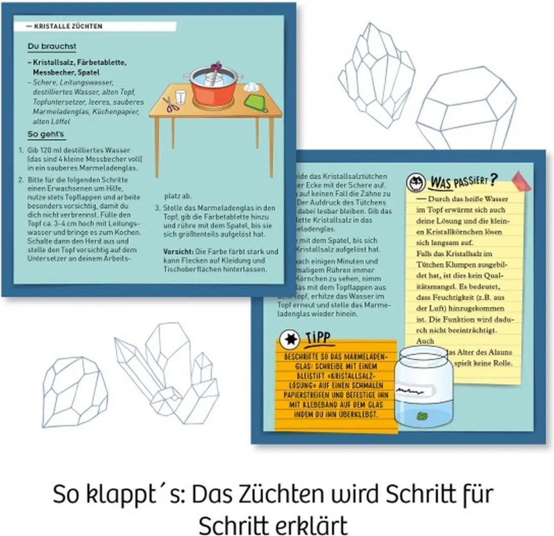 Kosmos Kristalboom Scheikunde - Rood