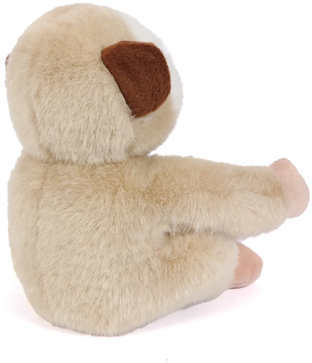 PIA Soft Toys Gibbon Knuffelaap - Crème - 24cm