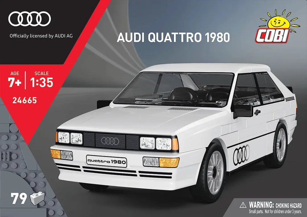Cobi 24665 Auto - 7 jaar - Wit
