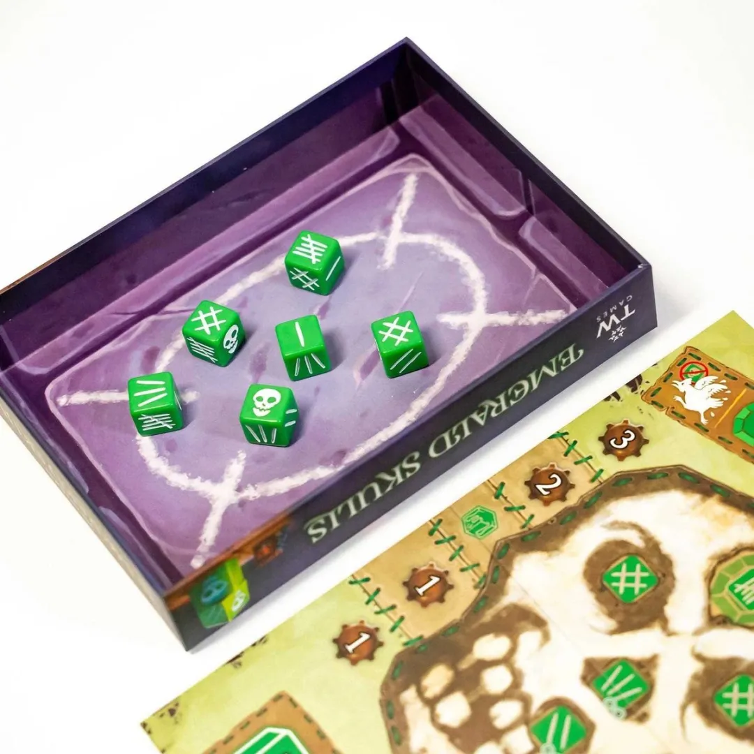 Asmodee Emerald Skulls TWK4020 Bordspel - 2-6 Spelers