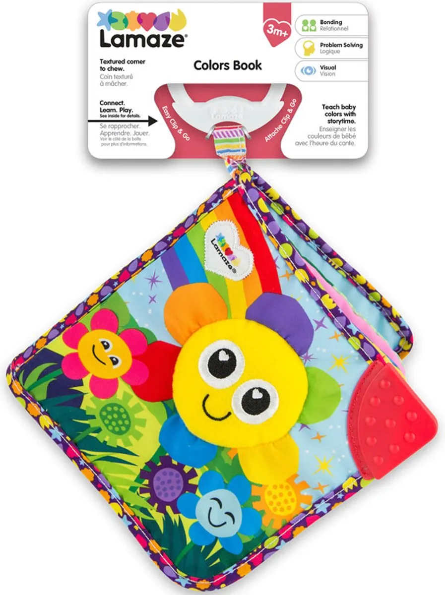 Tomy Lamaze Soft Baby Book Kleuren