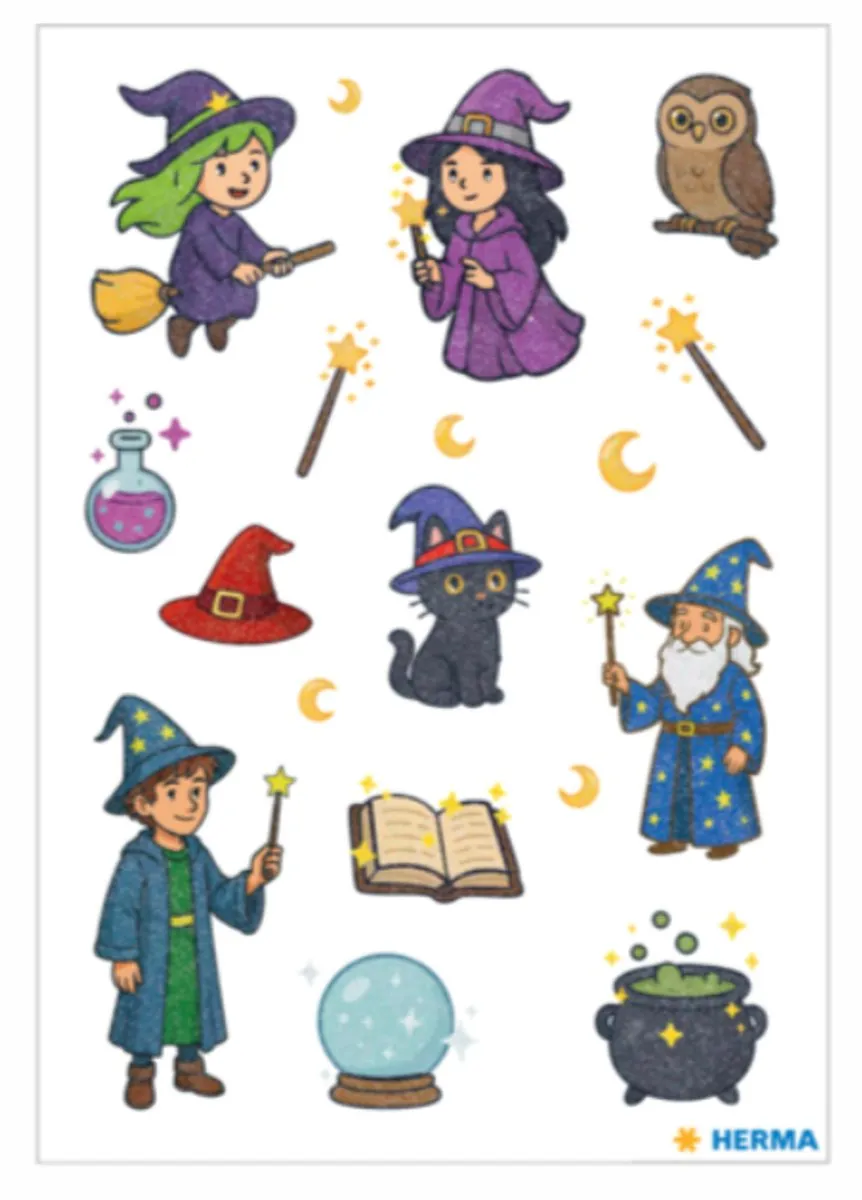 Herma Magic Stickers Meerkleurig - 17 Stuks