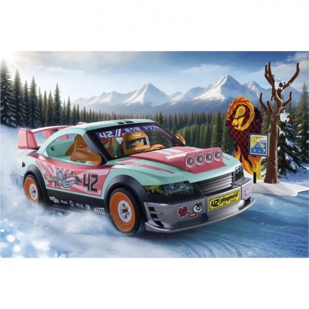 Playmobil 72062 Raceauto Speelset - 68-delig