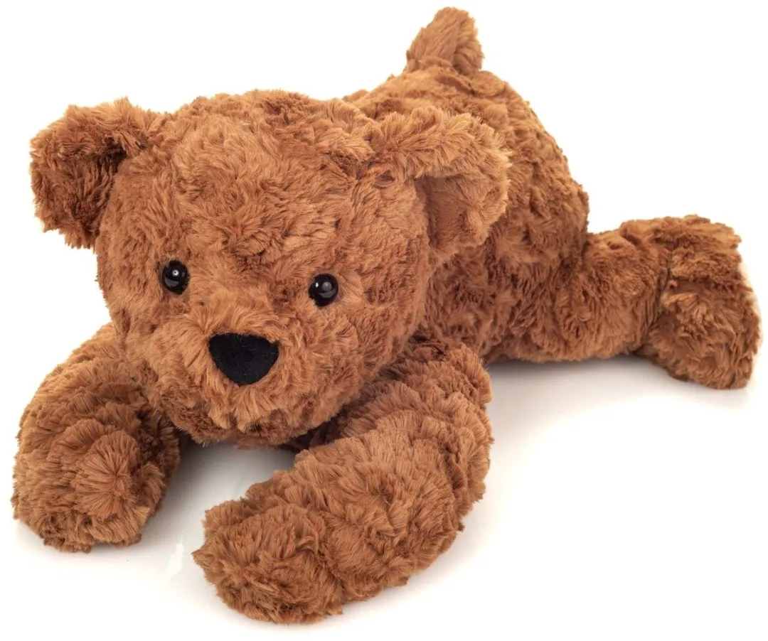 Hermann Teddy Knuffelbeer Bruin Liggend 40cm
