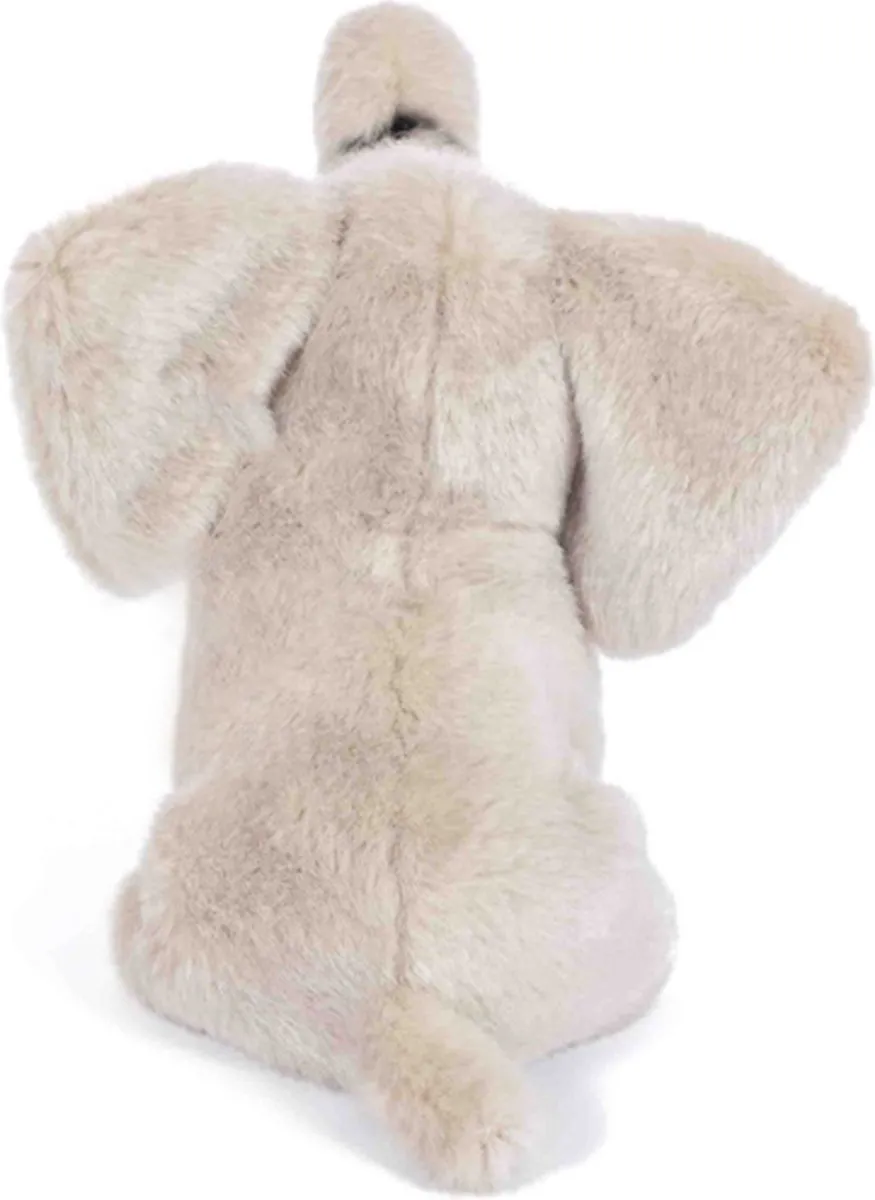 PIA Soft Toys Pluche Olifant 18cm - Grijs