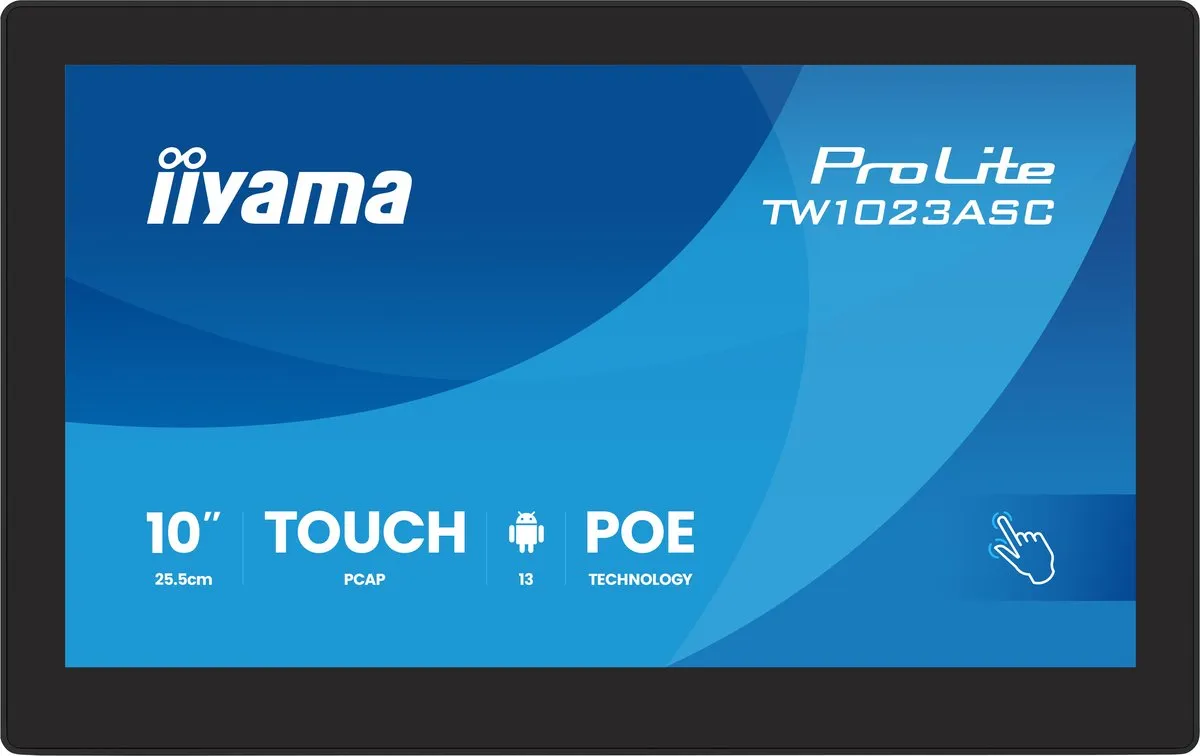 iiyama ProLite TW1023ASC-B3P 10" Touchscreen - Android 13 - afbeelding 6 van 6